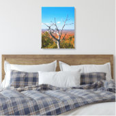 Herbstblick auf dem Mount Bohemia Leinwanddruck (Insitu (Schlafzimmer))