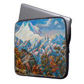 Herbstblick auf den zweiköpfigen Elbrus. Mou Laptopschutzhülle (Vorderseite Links)