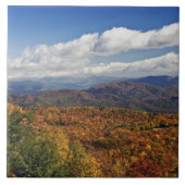 Herbstblick auf die südlichen Appalachen Fliese (Vorderseite)