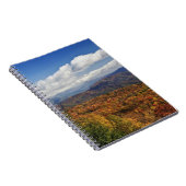 Herbstblick auf die südlichen Appalachen Notizblock (Rechte Seite)
