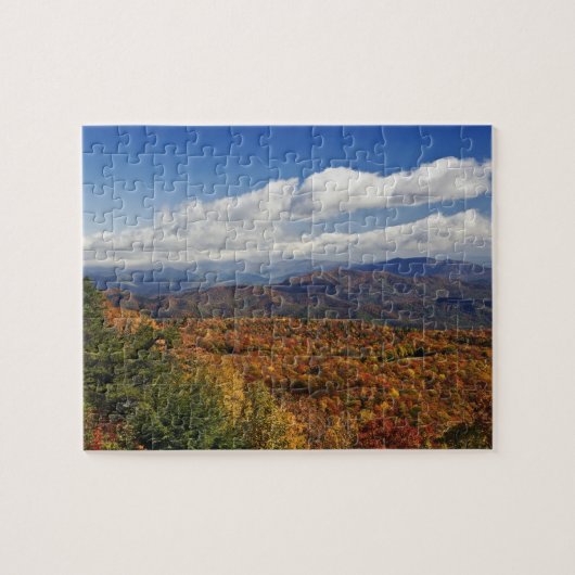 Herbstblick auf die südlichen Appalachen Puzzle (Horizontal)