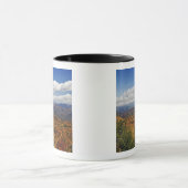 Herbstblick auf die südlichen Appalachen Tasse (Zentrum)