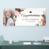 Herbstbloms Bouquet Fall Abschluss Foto Banner (Messe)