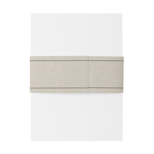 Herbstbloms floraler Fall Orange Grüne Hochzeit Einladungsbanderole (Rückseitenbeispiel)