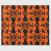 Herbstblumen-Array ...... Geschenkpapier (Flach)