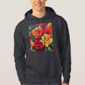 Herbstblumen Hoodie (Vorderseite)