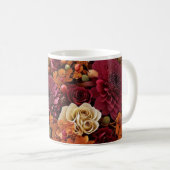 Herbstblumen-Kaffeetasse Kaffeetasse (VorderseiteRechts)