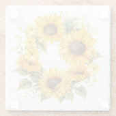 Herbstblumen: "Meine Küche" Untersetzer (Rückseite)