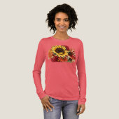 Herbstblumen Tri-Blend Shirt (Volle Vorderseite)