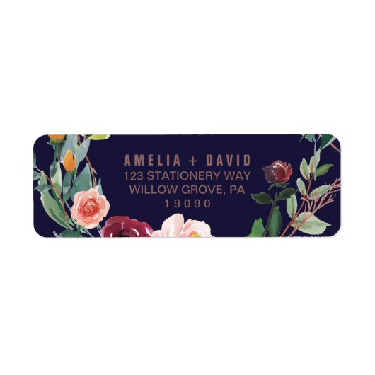 Herbstblumenhochzeit - Rose (Vorne)