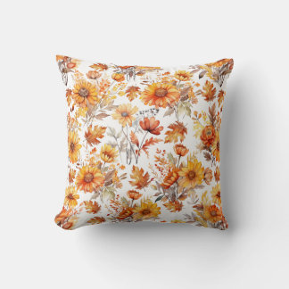 Herbstblumenmuster B01 Kissen