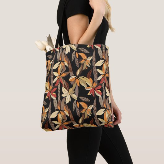 Herbstblumenmuster Tasche (Von Nahem)