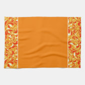 Herbstblumenparisley Küchentuch (Horizontal)