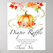 Herbstblumenspinner Poster (Vorne)