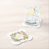 Herbstblumenzeremonie Untersetzer (Vor Ort)