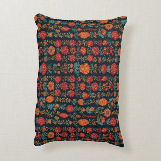 Herbstblut" Dekokissen (Rückseite(Vertikal))