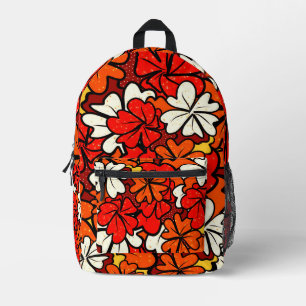 Herbstblüte Bedruckter Rucksack