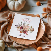Herbstblüten 'ein kleiner Kürbis' Babyparty