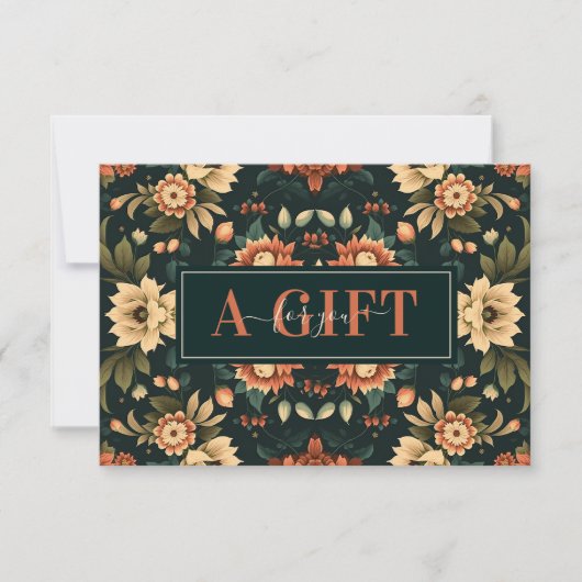 Herbstblütengeschenk (Vorderseite)