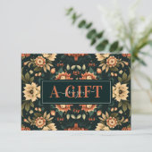 Herbstblütengeschenk (Stehend Vorderseite)