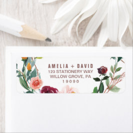 Herbstblütenhochzeit - Rose