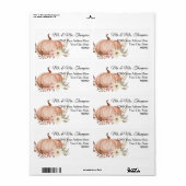 Herbstblütenpumpenwelt Rücksendeadresse La (Vorne)