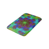 Herbstblütensprinklen Badematte (Schrägansicht)