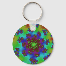 Herbstblütensprinklen Schlüsselanhänger