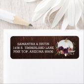 Herbstblütenweiße Pumpkin Erntedank Holz (Insitu)