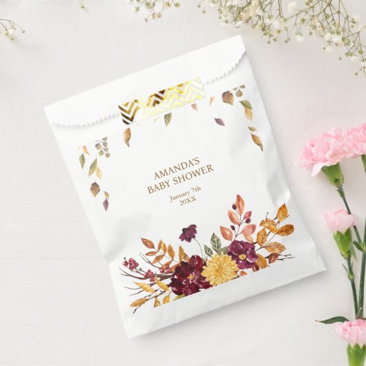 Herbstboho Rustic Baby Dusche Geschenktütchen (Versiegelt)