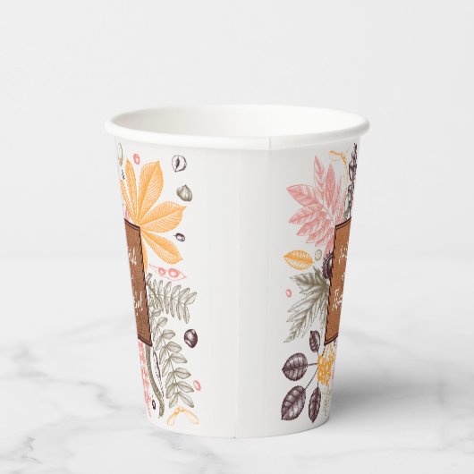 Herbstbotanikum Pappbecher (Rechts)