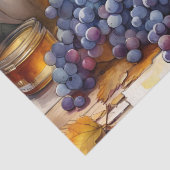 Herbstbounty, Kürbis, Traubenhonig Seidenpapier (Detail)