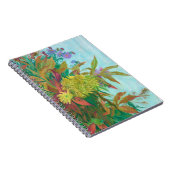 Herbstbouquet mit Chrysanthemum und Herbstblätteru Notizblock (Rechte Seite)