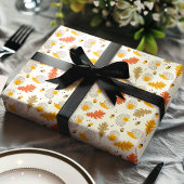 Herbstbrache Herbstbrache Muster Geschenkpapier