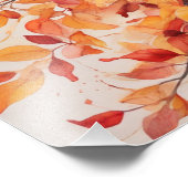 Herbstbrand Fotodruck (Ecke)