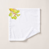 Herbstbrände auf einem Badetuch-Set Badhandtuch Set (Waschlappen)