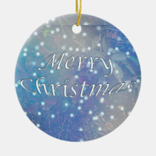 Herbstbrände frohe Weihnachtsfeier Keramikornament