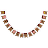 Herbstbraut Rustikaler Fall Sie sagte ja Party Wimpelkette (Alle)