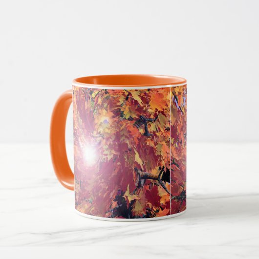 Herbstbrirl Tasse (Vorderseite Links)