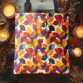 Herbstbrise mit lebhaften Herbstlauben Tasche