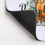 Herbstbrise, Pumpkins Bitte - Gemütliche Herbstunt Mousepad (Ecke)
