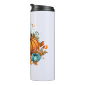 Herbstbrise, Pumpkins Bitte - Gemütliche Herbstunt Thermosbecher (Nach rechts gedreht)