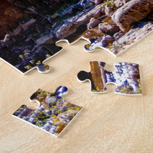 Herbstbrücke Hübsch Landschaft Fotos USA Contrysi Puzzle (Seite)