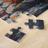 Herbstbrücke Puzzle (Seite)