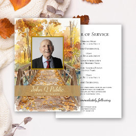 Herbstbrücke-Trauerfeier Programm