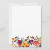 Herbstbrunch & Bubbly Inviv Einladung (Rückseite)