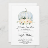 Herbstbrunnenkürbis Einladung (Vorne/Hinten)