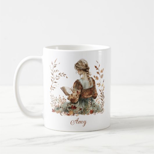 Herbstbuch Kaffeetasse (Links)