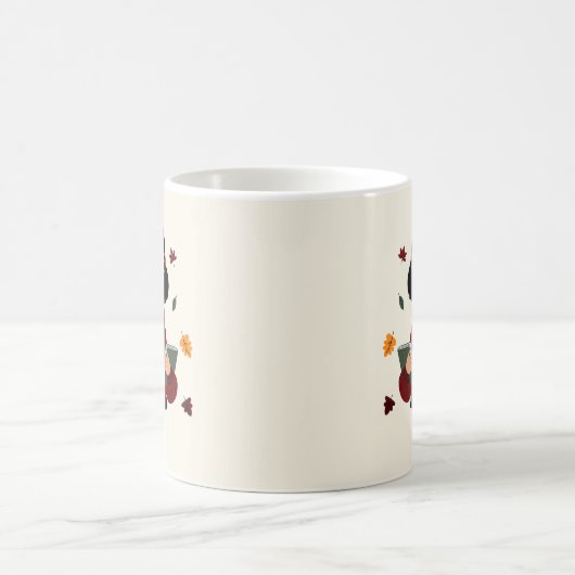 Herbstbuch Kaffeetasse (Mittel)
