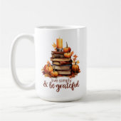 Herbstbücher, Kerzenlicht & Gemütlichkeit Kaffeetasse (Links)